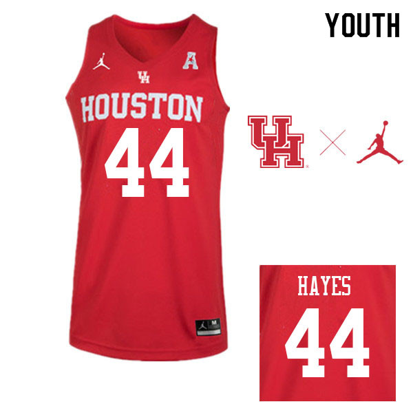 Jordan Brand Youth #44 Elvin Hayes Houston Cougars College Basketball Jerseys Sale-Red